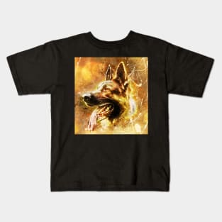 German Shepherd Kids T-Shirt